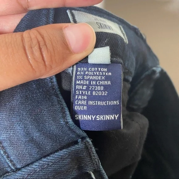 Madewell Skinny Skinny Dark Wash Jeans 28 - Picture 7 of 10